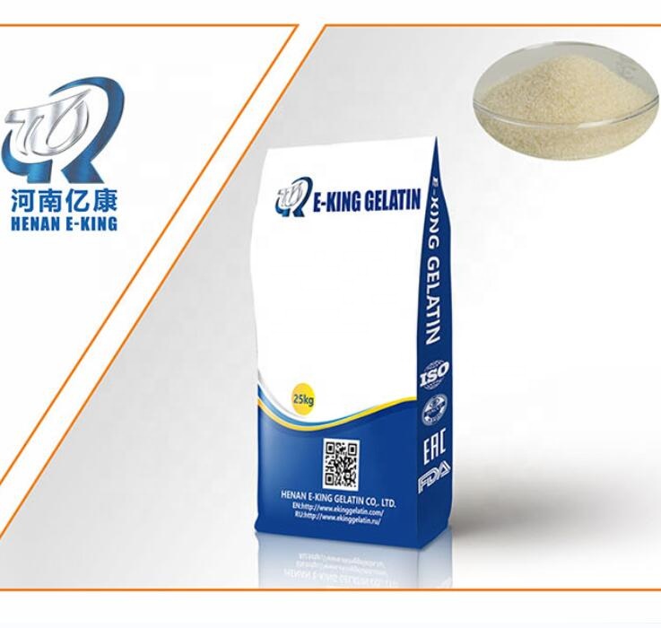 Edible Gelatin Sweets Ice Cream 120 250 280 Bloom Kosher Halal Beef Food Grade Gelatin